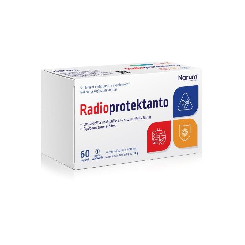Narum Radioprotektanto 400mg 60kaps.