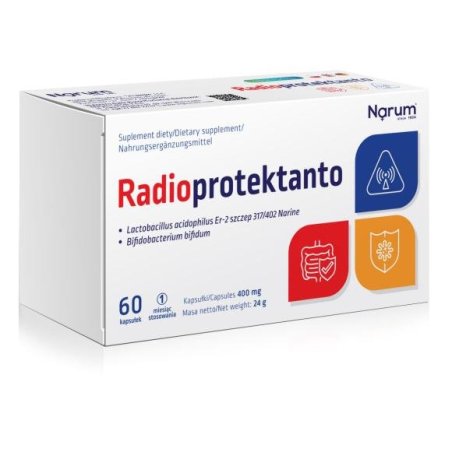 Narum Radioprotektanto 400mg 60kaps.