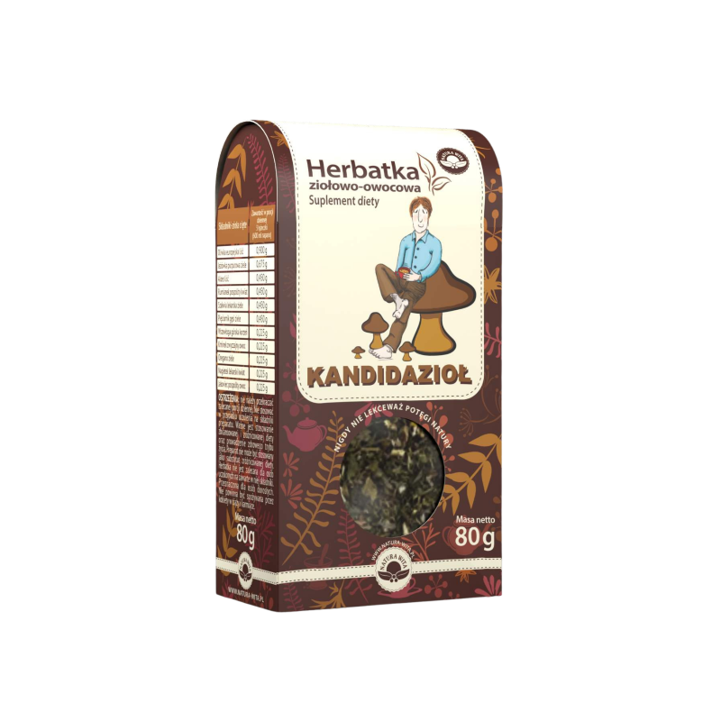 Natura-wita Herbatka ziołowo-owocowa Kandidazioł 80g