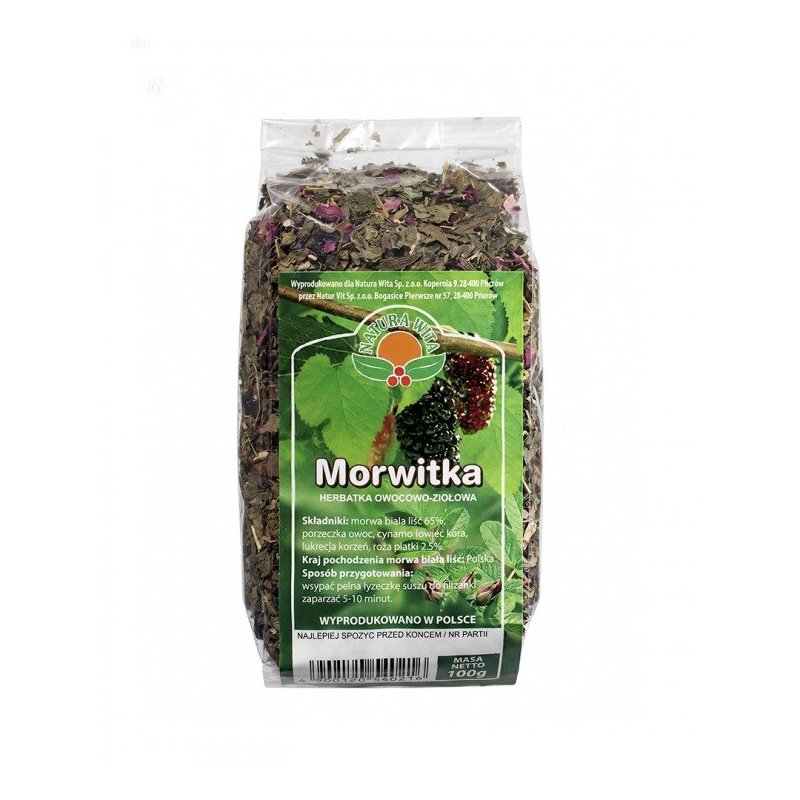 Natura-wita Herbatka ziołowo-owocowa Morwitka 100g