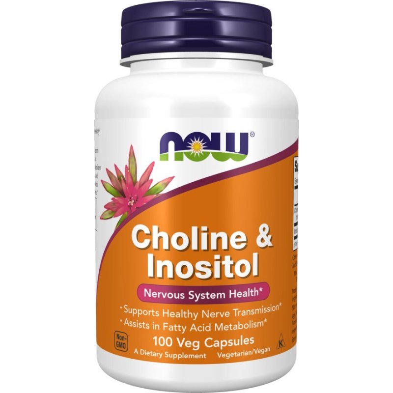 Now Foods Cholina+inozytol 100kaps.