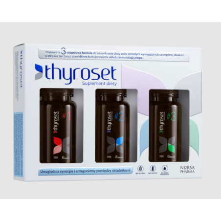 Norsa Pharma Thyroset zestaw 3x45kaps.