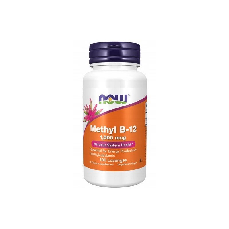 Now Foods Methyl B12 (witamina B12) 1000mcg 100 tabletek do ssania