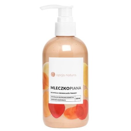 Opcja Natura Mleczkopiana do mycia i demakijażu twarzy 250ml