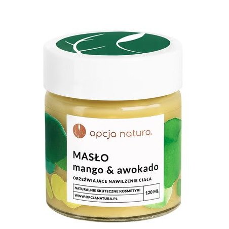 Opcja Natura Masło do ciała mango i awokado 120ml