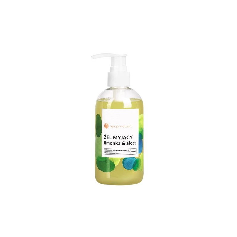 Opcja Natura Żel myjący Limonka i aloes 250ml