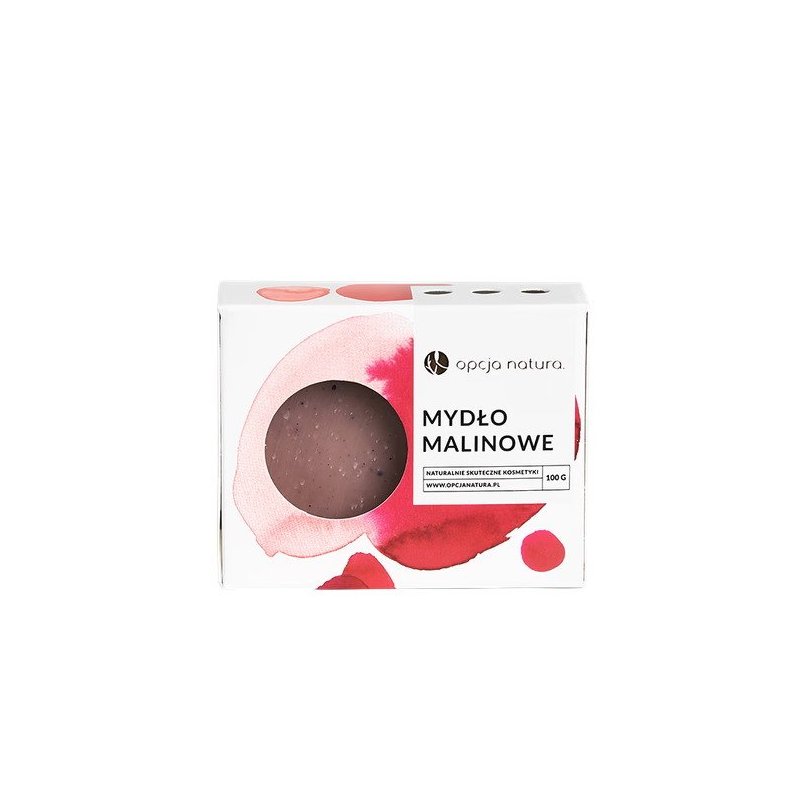 Opcja Natura Mydło malinowe w kostce 100g