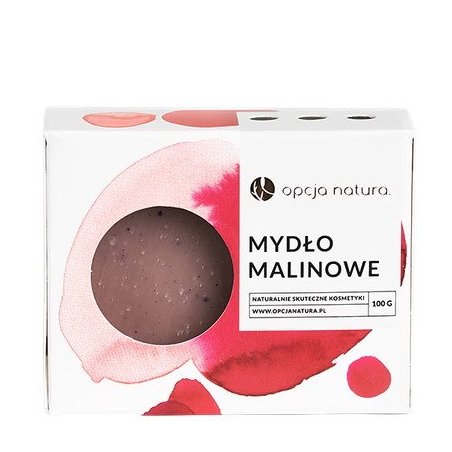Opcja Natura Mydło malinowe w kostce 100g