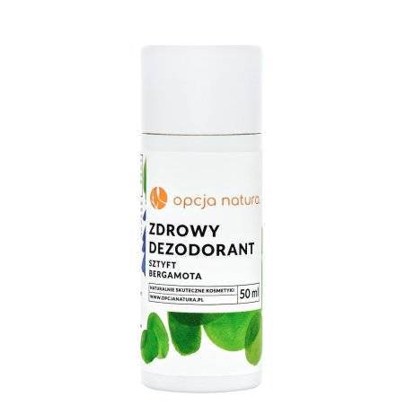 Opcja natura Zdrowy dezodorant w sztyfcie bergamotka 50ml