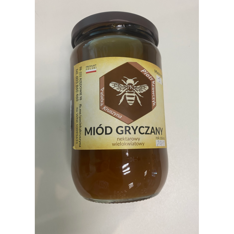 Pasieka Kruszyna Miód gryczany 1kg