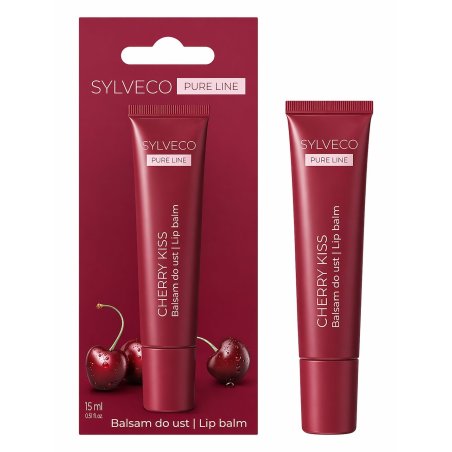 Sylveco Pure Line Balsam do ust Cherry kiss 15 ml