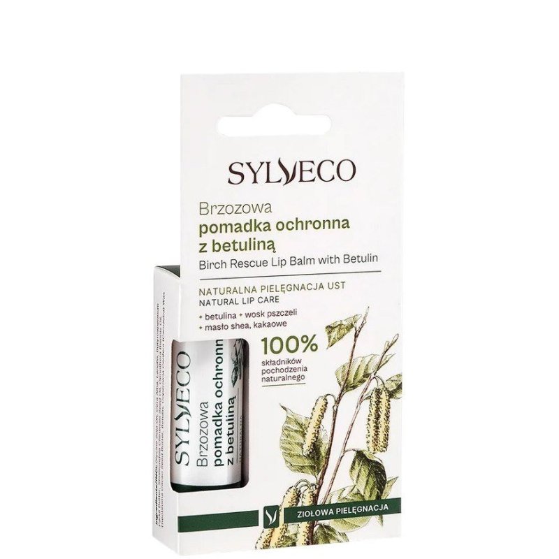 Sylveco Brzozowa pomadka ochronna z betuliną 4,4g
