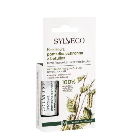 Sylveco Brzozowa pomadka ochronna z betuliną 4,4g