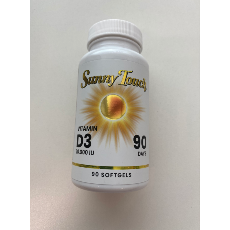 Sunny Touch Witamina D3 10 000 IU 90kaps.