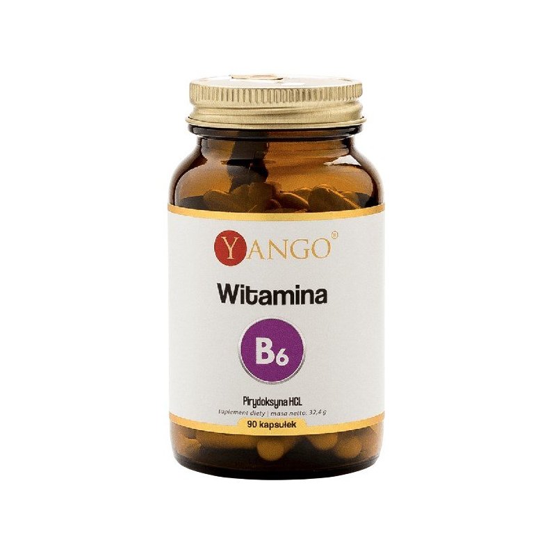Yango Witamina B6 6mg 90kaps.