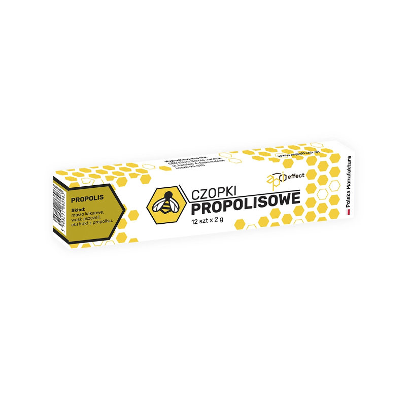 CBS Effect Czopki propolisowe 12szt.