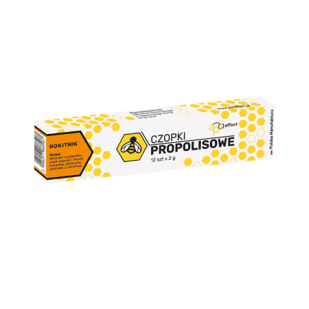 CBD Effect Czopki propolisowe Rokitnik 12szt.