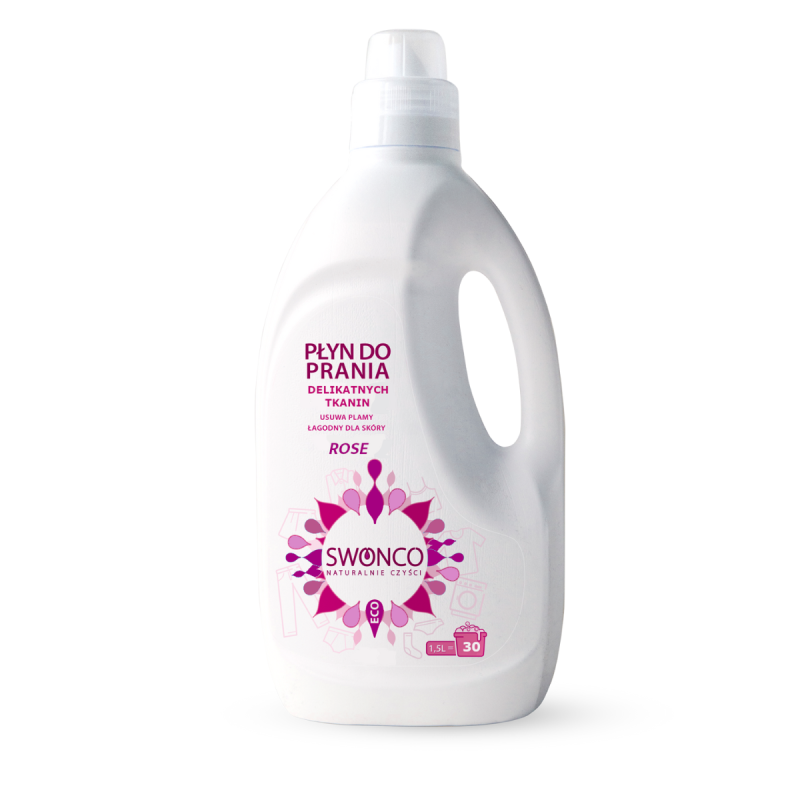 Swonco Płyn do prania delikatnych tkanin Rose 1,5l