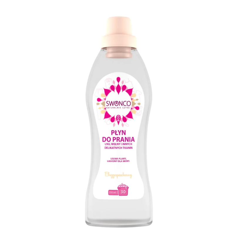 Swonco Płyn do prania lnu, ramii i wełny 700ml