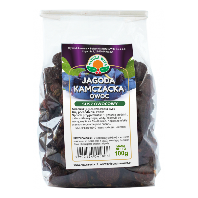 Natura-wita Jagoda kamczacka owoc 100g