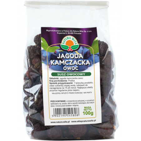 Natura-wita Jagoda kamczacka owoc 100g