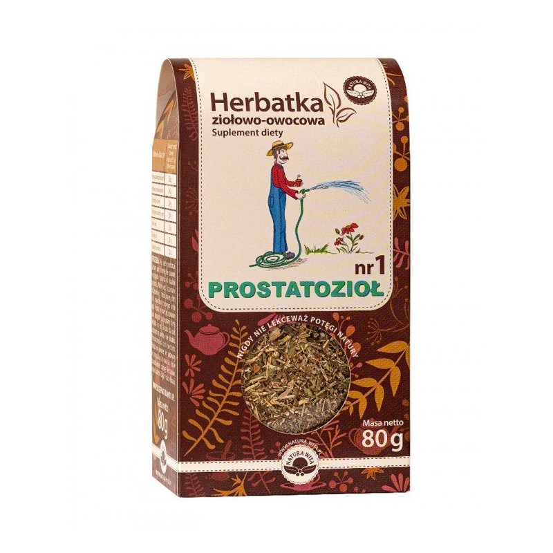 Natura-wita Herbatka ziołowo-owocowa Prostatozioł nr 1 80g