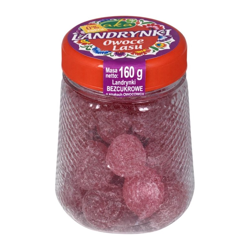 AKA Landrynki owoce lasu ze stewią 160g