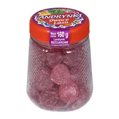 AKA Landrynki owoce lasu ze stewią 160g