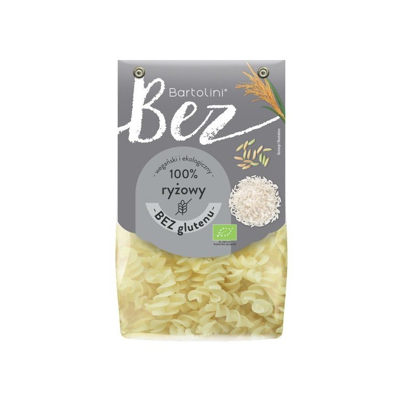 Bartolini Makaron ryżowy świderek bio 250g