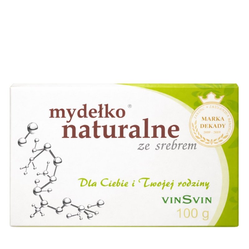 Mydło ze srebrem monojonowym Ag w kostce 100g Invex Remedies