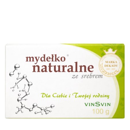 Mydło ze srebrem monojonowym Ag w kostce 100g Invex Remedies