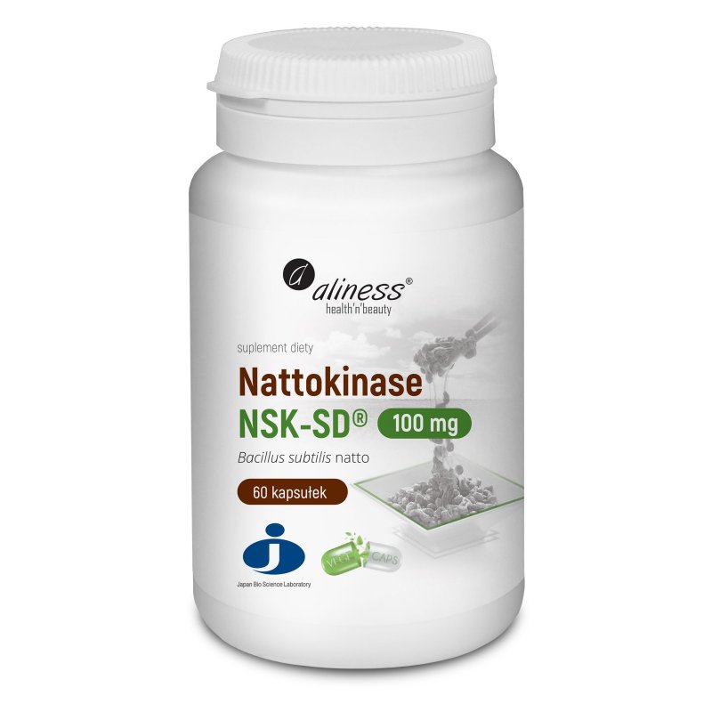 Aliness Nattokinaza NSK-SD 100mg 60kaps.