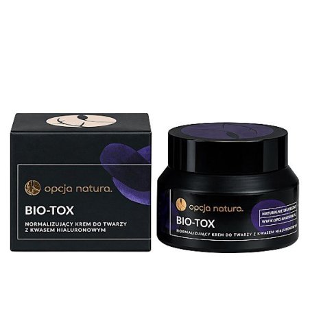 Opcja Natura Bio-tox normalizujący krem do twarzy z kwasem hialuronowym 50ml