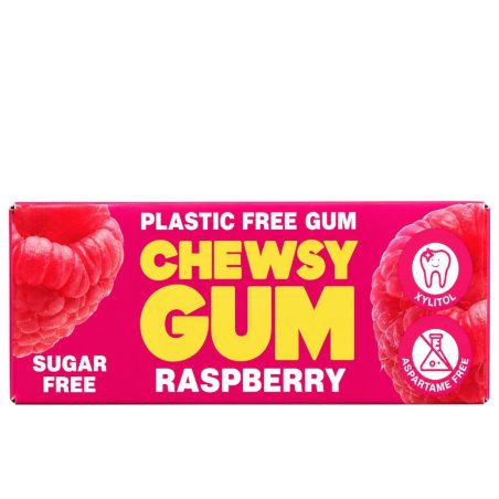 Chewsy Gumy do żucia o smaku malinowym 10gum