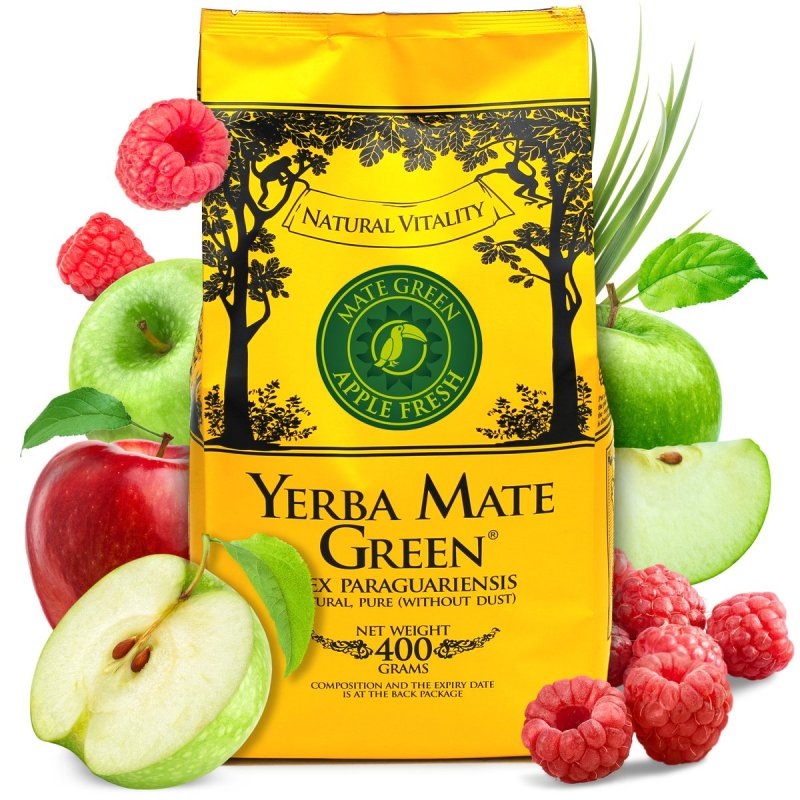 Yerba mate Green Apple Fresh 400g