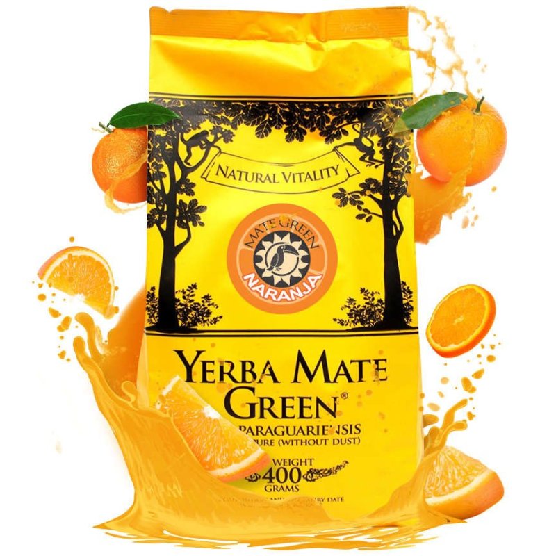 Yerba Mate Green NARANJA 200g