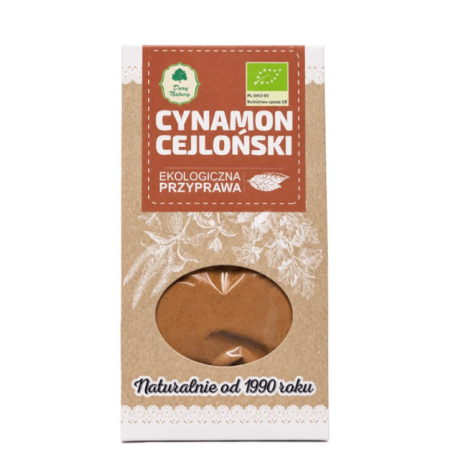 Dary Natury Cynamon cejloński mielony bio 50g