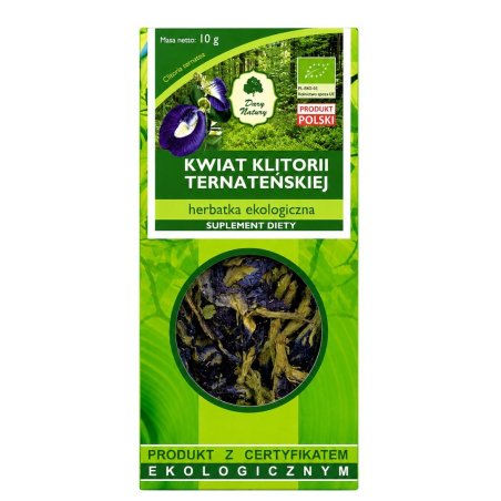 Dary Natury Klitoria ternateńska kwiat bio 10g