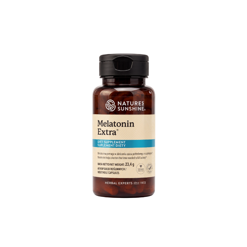 Nature's Sunshine Melatonin Extra 60kaps.