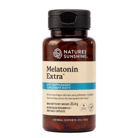 Nature's Sunshine Melatonin Extra 60kaps.