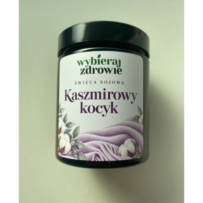 Świeca sojowa Kaszmirowy kocyk 180ml