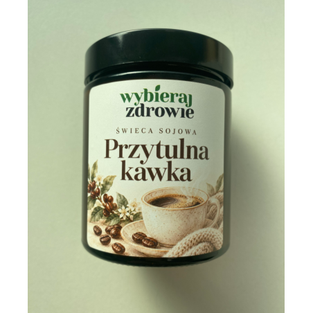Świeca sojowa Przytulna kawka 180ml