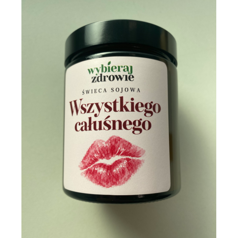 Świeca sojowa Wszystkiego całuśnego 180ml