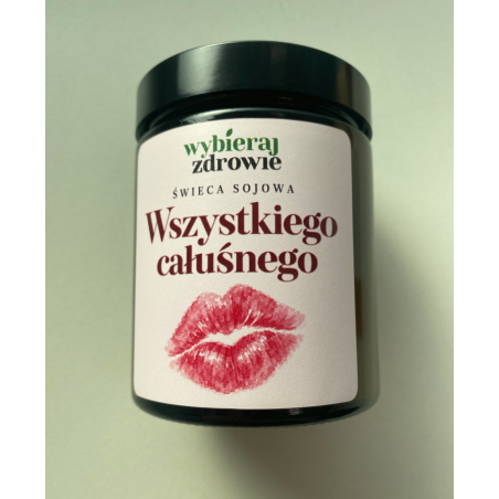 Świeca sojowa Wszystkiego całuśnego 180ml