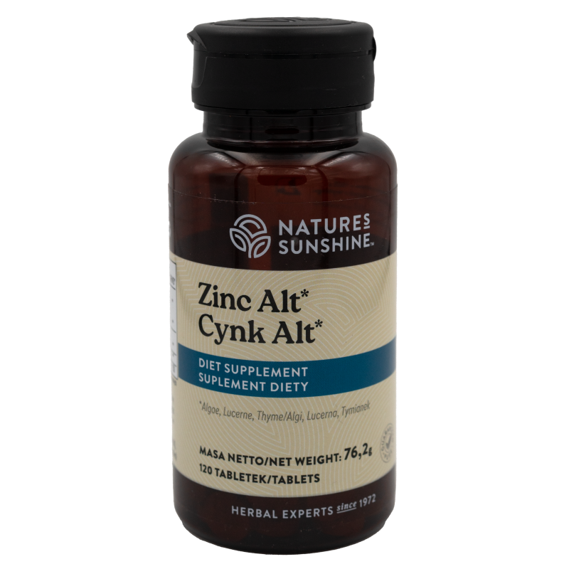 Cynk ALT 120tabletek Nature's Sunshine