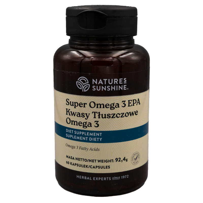 Super Omega 3 EPA 60kapsułek Nature's Sunshine 
