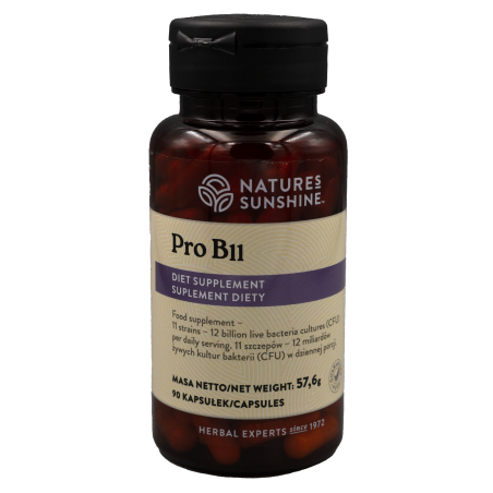 Pro B11 (11 szczepów probiotycznych) 90kapsułek Nature's Sunshine 