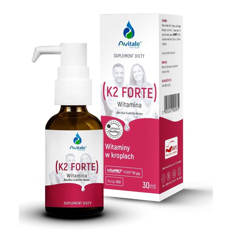 Aliness Avitale Witamina K2 forte 50ug 30ml