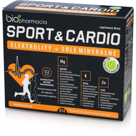 Biopharmacia Elektrolity Sport&Cardio 14sasz.