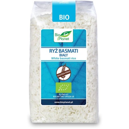 Bio Planet Ryż basmati biały bezglutenowy bio 500g